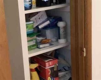 Closet Full Of Cleaning Items