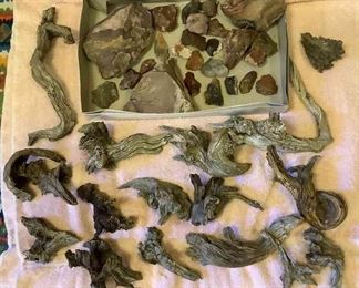 Driftwood And Rocks II