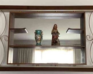 Mid Century Wall Mirror And Decor