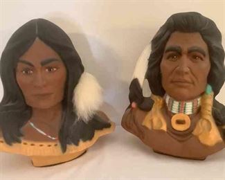 Native American Busts Two