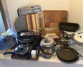 Pots and Pans And Food Prep