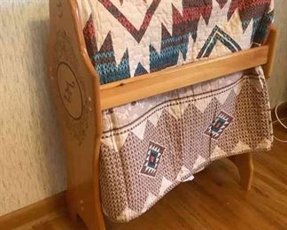 Quilt Rack And Quilt