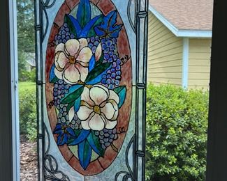Big stained glass hanging