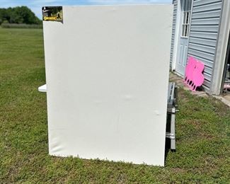 Large blank canvas  for OIL or ACRYLIC                                                                             48x60 1/2 inch thick                                                                                          $20
