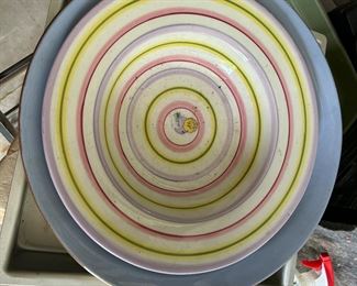 Large Ceramic Plate $8