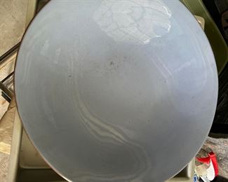 Large ceramic decorative platter $8