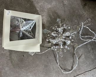 star tree toppers - $3 each