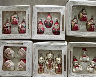Boxed Christmas ornaments $3 each