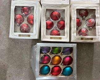 Boxed Christmas ornaments $3 each
