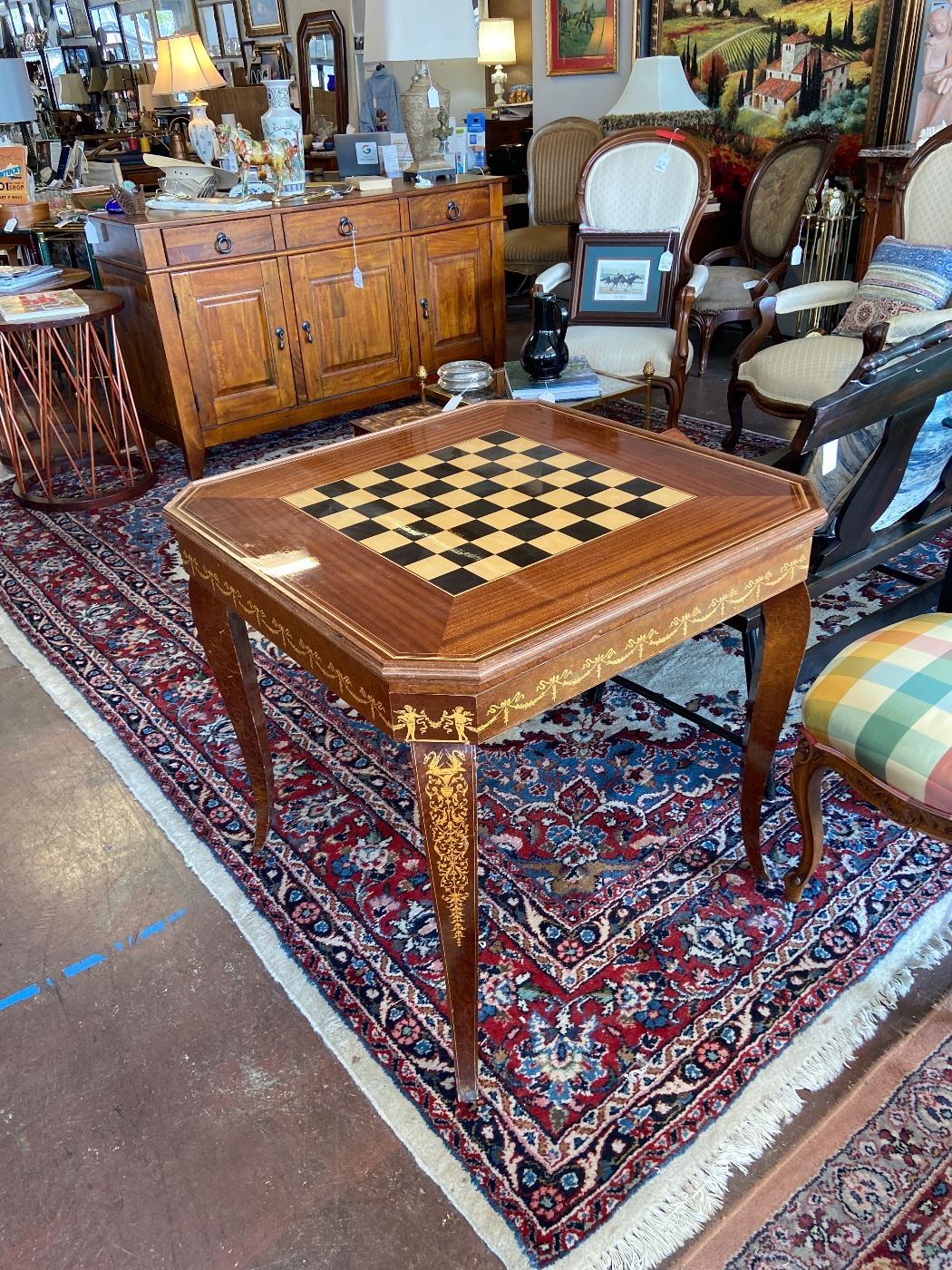 Italian 1960s Mahogany Game Table
$1,950