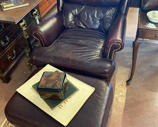 Chair and Ottoman $440
