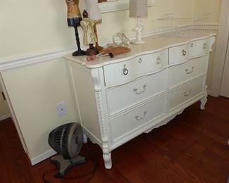 White dresser