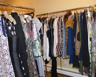 Women's clothing including some gowns