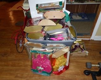 Christmas Barbie dolls