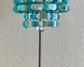 As new with original tags, retro vintage style shimmering lamp.