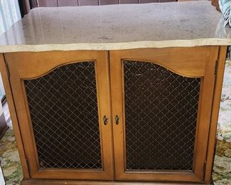 end table Marble top 