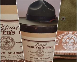 Boy Scouts of America Hat with Box 