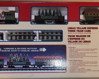 vintage Lemax train Village Collection  ,  new in box 