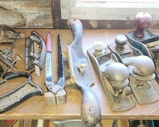 Antique tools, planners