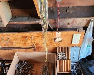 Tools drill bits, tester