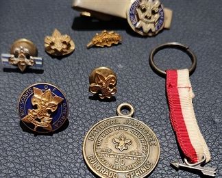 Vintage boy scout pens.