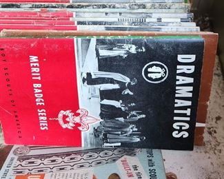 Boy scout books.