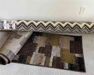 5x7ft Zigzag Area Rug 2x7ft Runner Rug