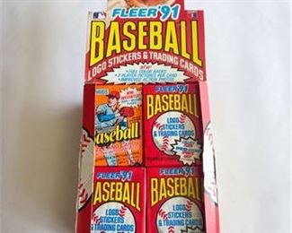 Fleer91  Donruss Baseball Cards Pack Collection