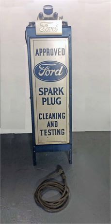 Ford Spark Plug Cleaning Testing Station 
