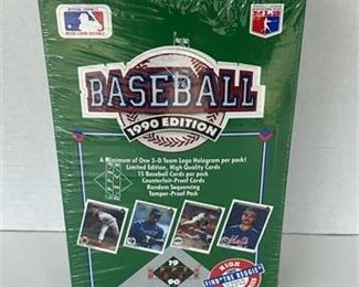 Sealed 1990 Edition Limited Edition Baseball Card Collection