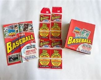 Topps 40 Years of Baseball Card Pack Collection 