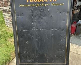 Vintage Alemite Products Dealer Display Sign