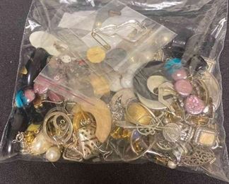 Bag Of BrokenMismatched Jewelry