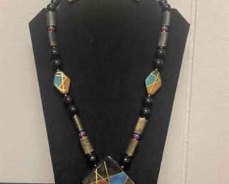 Matching Necklace And Earrings Set