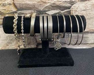 Silver Colored Bracelets