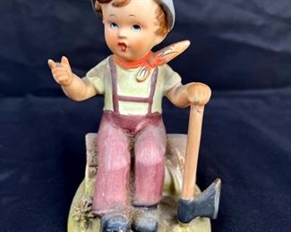 Vintage Wales Erich Stauffer Figurines Boy