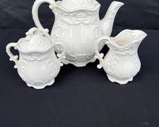 Vintage Napco Ware Provincial Teapot Sets with Original Tag