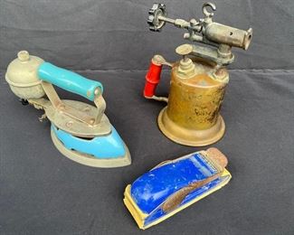 Vintage Coleman Steamer Turner Brass Torch Speed Grits Sanders