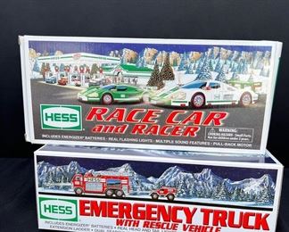 Hess Race Car Emergency Truck Collectable