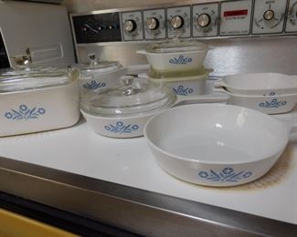 Blue Cornflower Dishes