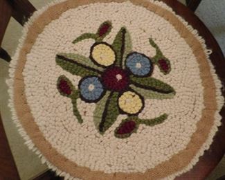 Several Rug Chair Pads