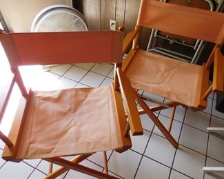 Several Director Style Chairs