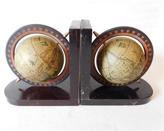 Globe Bookends