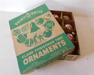 Shiny Brite Vintage Christmas Ornaments