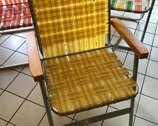 Assortment of Vintage Lawn Chairs