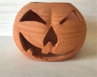 Terra Cotta Pumpkin