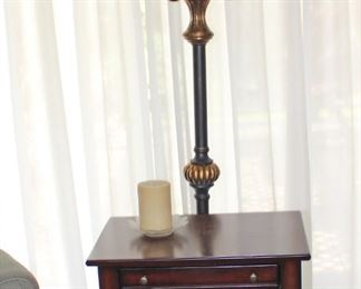 Floor Lamp and Side Table