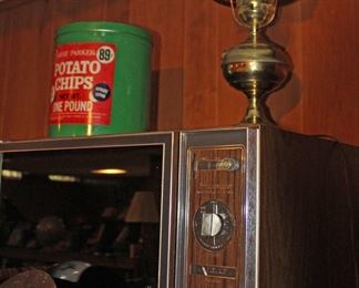 Microwave, Amber Lamp