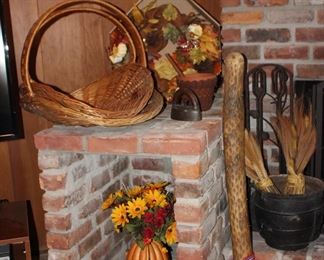 Fall and Baskets Home Decor