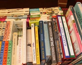 Books on Ships, Marine Fish, Fighting, Military, Black Beauty